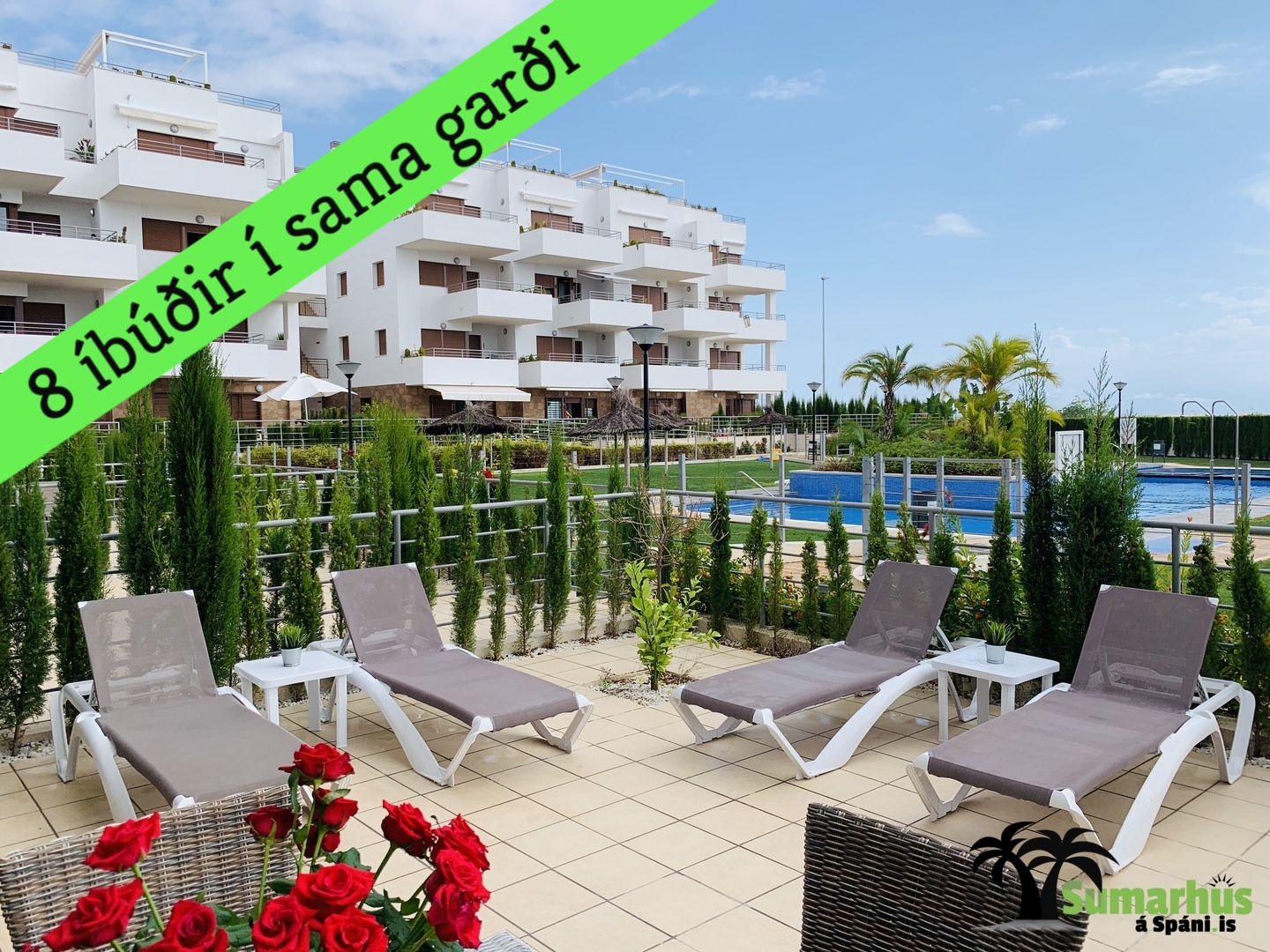 Lomas de Cabo Roig - Terrazas nr.167 - Jarðhæð - Beint á móti sundlaug