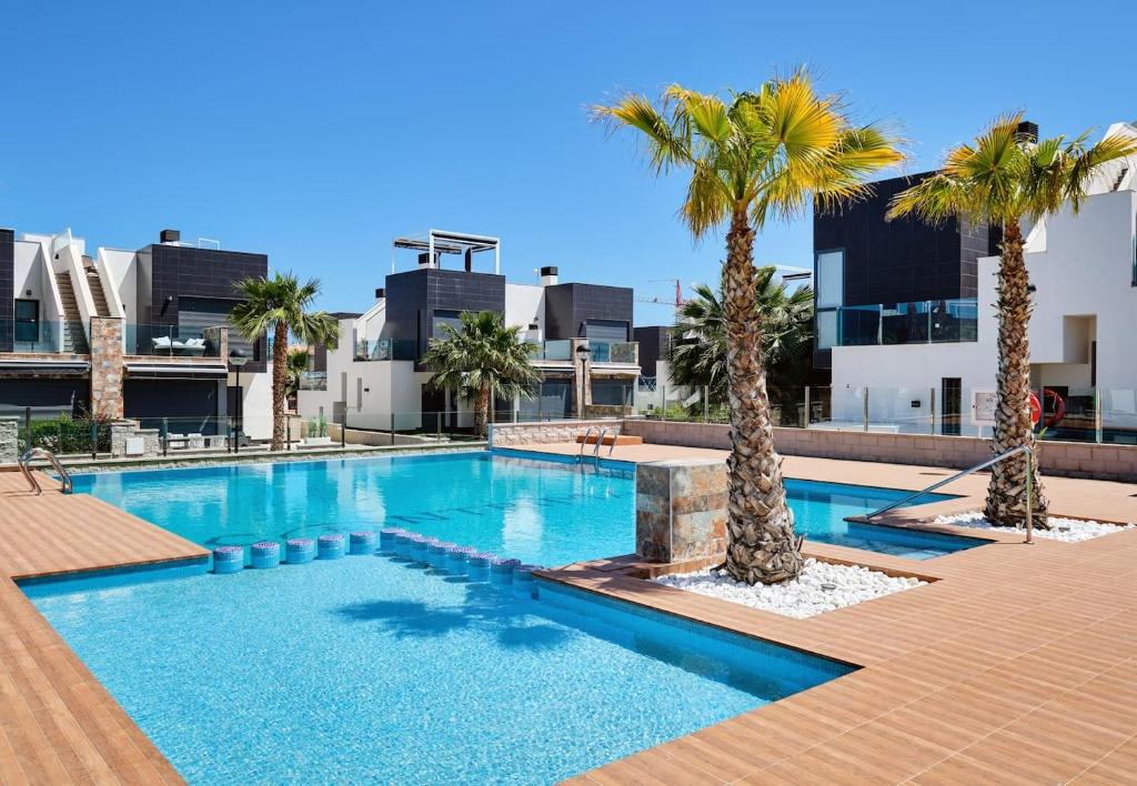 Lomas de Cabo Roig - Oasis Hill 64 - Fjarkahús - Einkagarður í suður